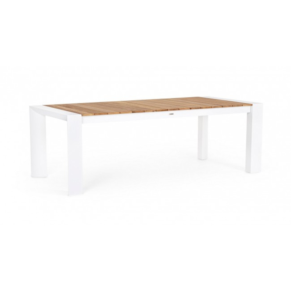 Bizzotto CAMERON WHITE GK50 ДОВ.СТІЛ 228/294X100 Bizzotto CAMERON WHITE GK50 ДОВ.СТІЛ 228/294X100