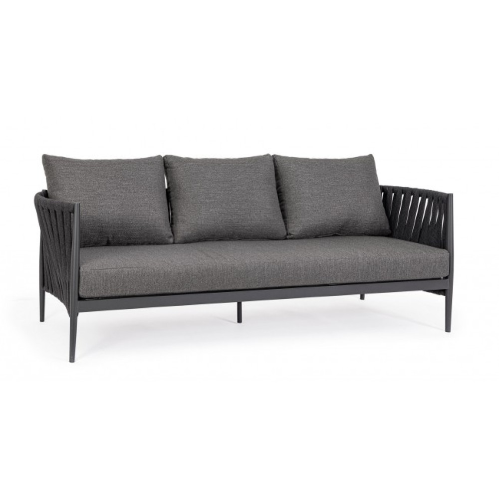 Homemotion JACINTA CHARCOAL WG21 ДИВАН 3 МІСЦЯ W-CUSH