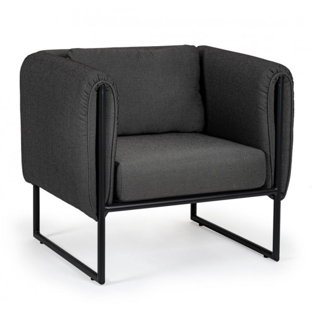 Homemotion PIXEL CHARCOAL КРІСЛО W-CUSH