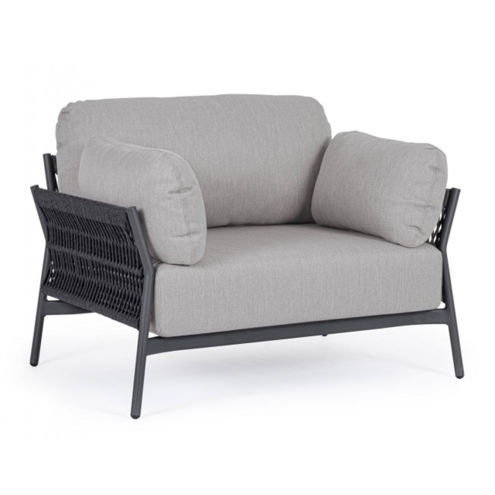 Homemotion PARDIS CHARC QS22/GRAPHITE КРІСЛО W-C