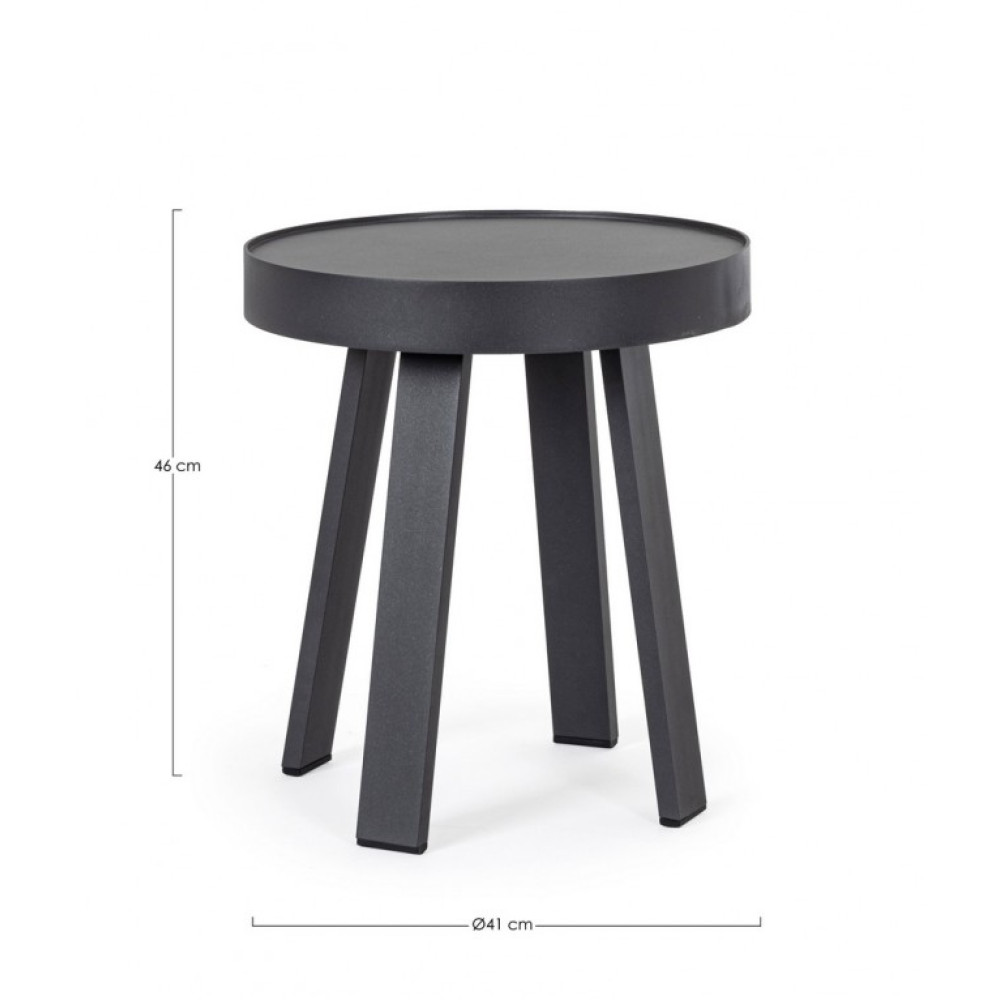 Homemotion КАВОВИЙ СТОЛ SPYRO CHARCOAL QS22 D41 Homemotion КАВОВИЙ СТОЛ SPYRO CHARCOAL QS22 D41