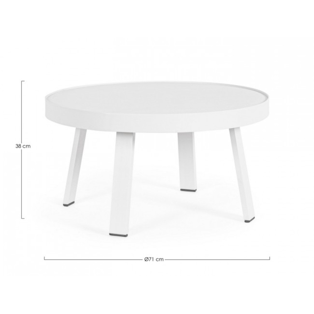 Homemotion КАВОВИЙ СТОЛ SPYRO WHITE QS20 D71