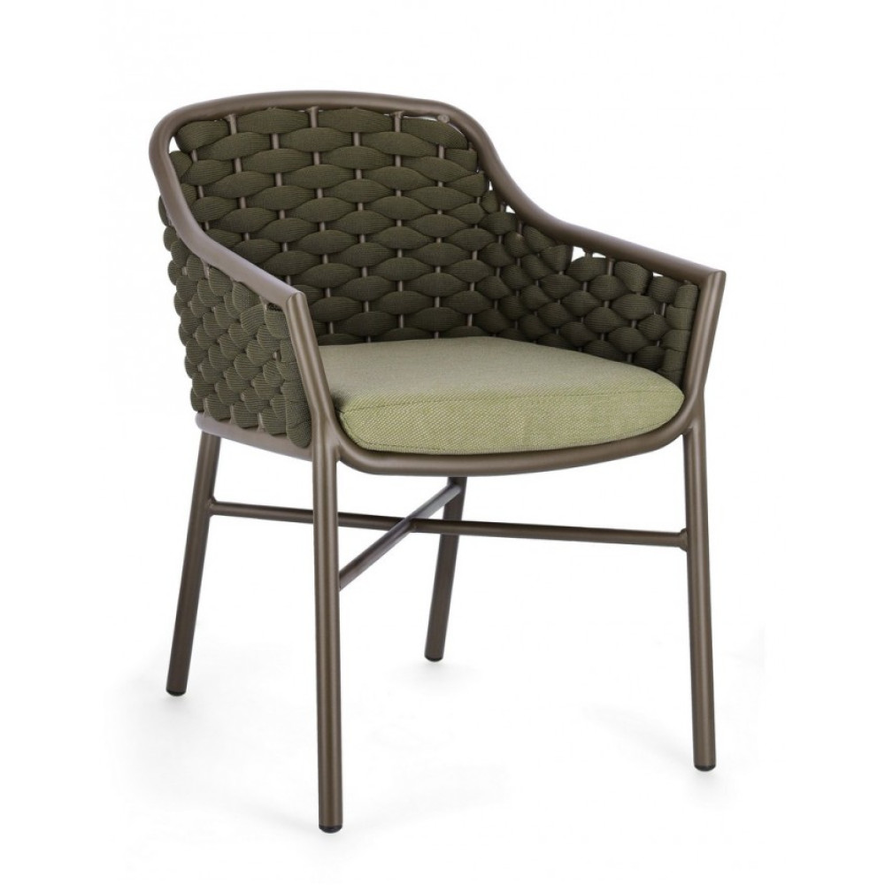 Homemotion EVERLY OLIV QS24 КРІСЛО W-ARM W-CUS