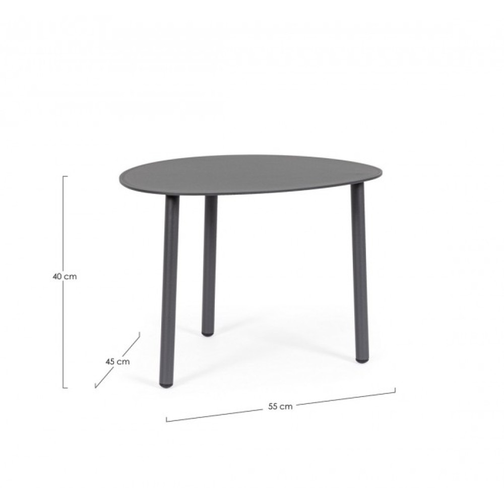 Homemotion СТОЛ КАВОВИЙ SPARKY CHARC QS22 55X45 Homemotion СТОЛ КАВОВИЙ SPARKY CHARC QS22 55X45