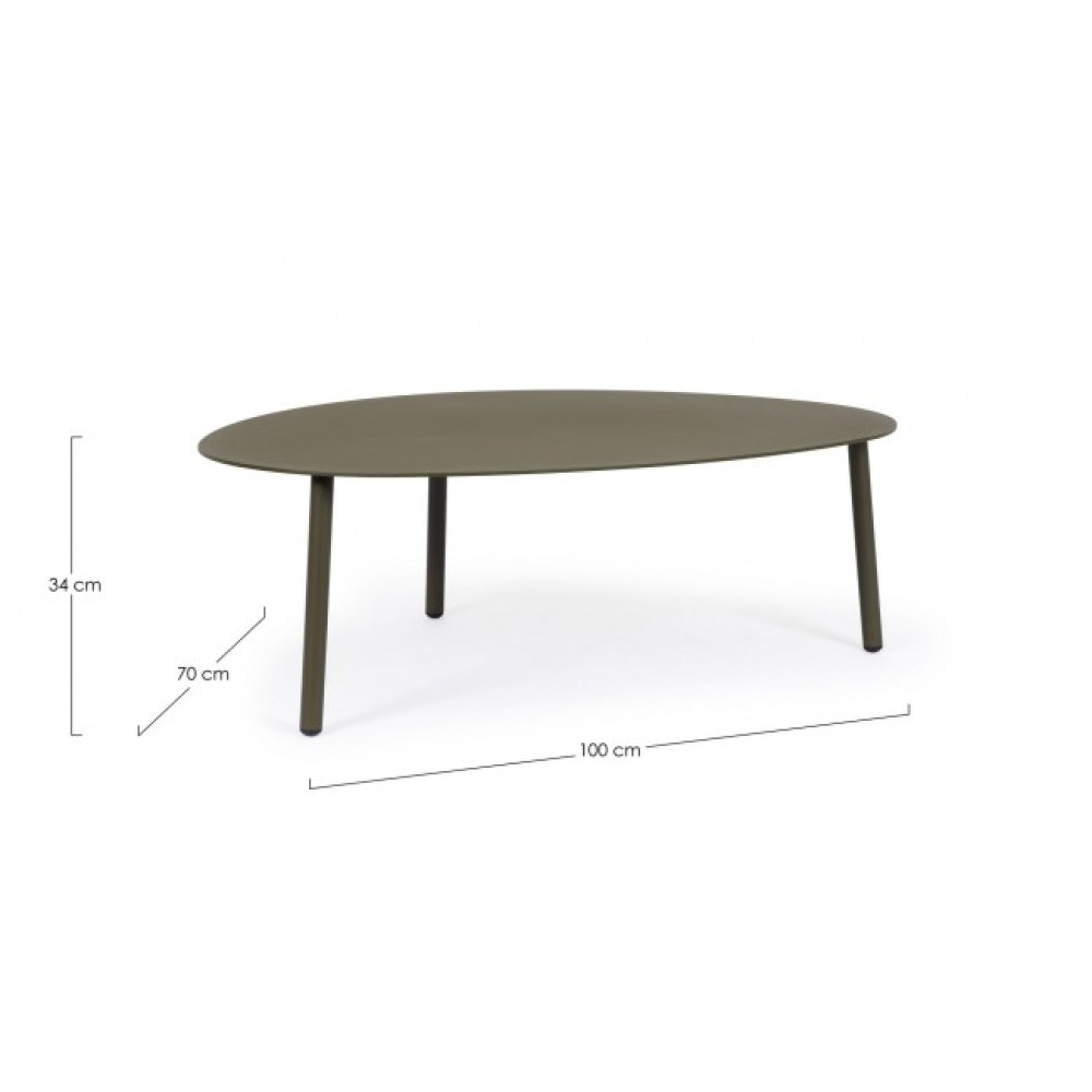 Homemotion СТОЛ КАВОВИЙ SPARKY OLIV QS24 100X70 Homemotion СТОЛ КАВОВИЙ SPARKY OLIV QS24 100X70