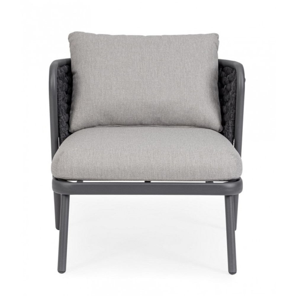 Homemotion КРІСЛО HARLOW CHARC QS22/GRAPHITE W-CU Homemotion КРІСЛО HARLOW CHARC QS22/GRAPHITE W-CU