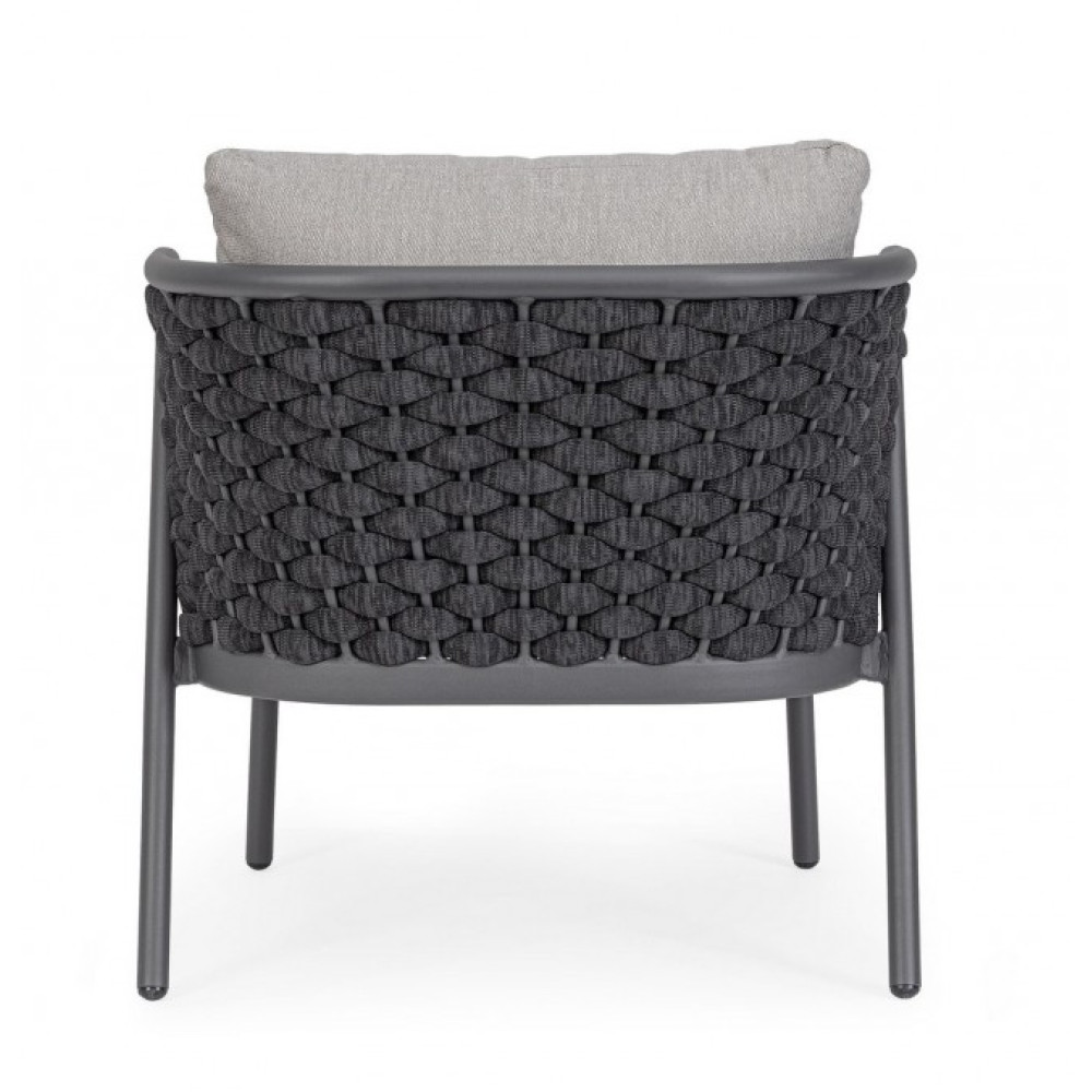 Homemotion КРІСЛО HARLOW CHARC QS22/GRAPHITE W-CU Homemotion КРІСЛО HARLOW CHARC QS22/GRAPHITE W-CU