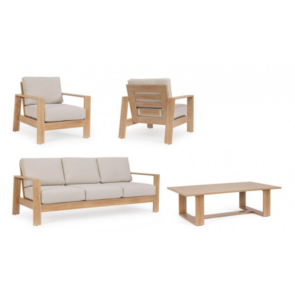 Bizzotto ДИВАН BALTIC NATURAL 4 W-CUSH Bizzotto ДИВАН BALTIC NATURAL 4 W-CUSH