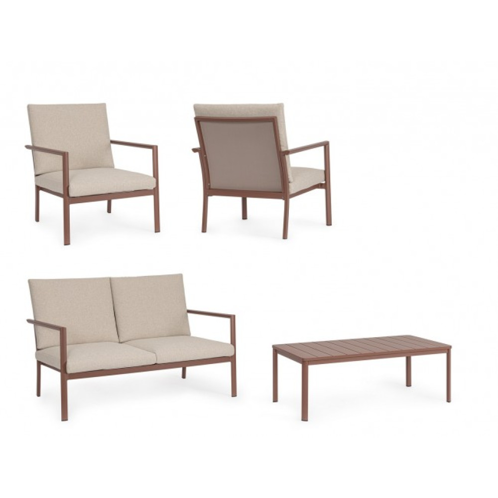 Bizzotto KONNOR BARN SOFA SET4 W-CUSH