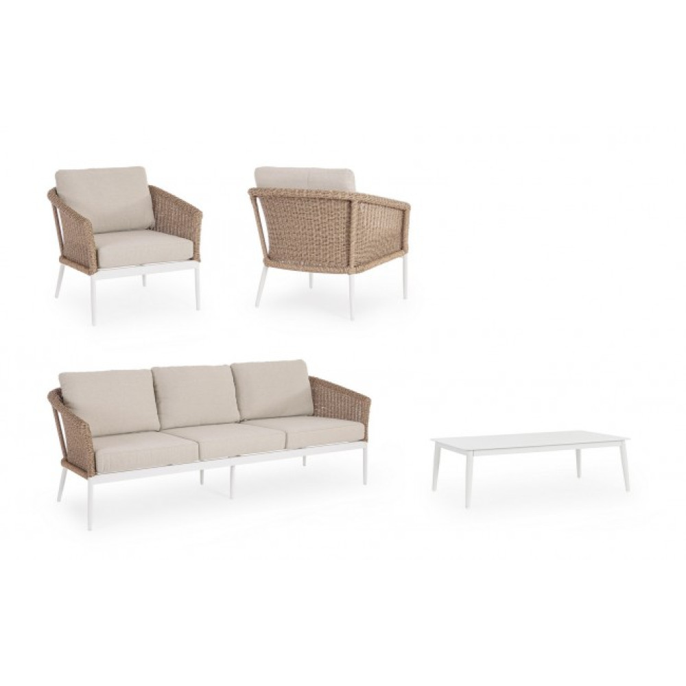 Bizzotto ДИВАН OCEANA VAPOR 4 YK15 W-CUSH Bizzotto ДИВАН OCEANA VAPOR 4 YK15 W-CUSH