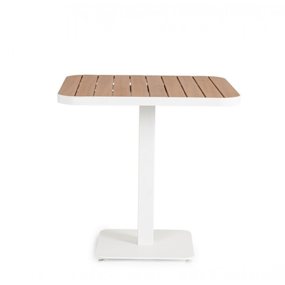 Bizzotto СТІЛ BELMAR WHITE 75X75 YK11 Bizzotto СТІЛ BELMAR WHITE 75X75 YK11