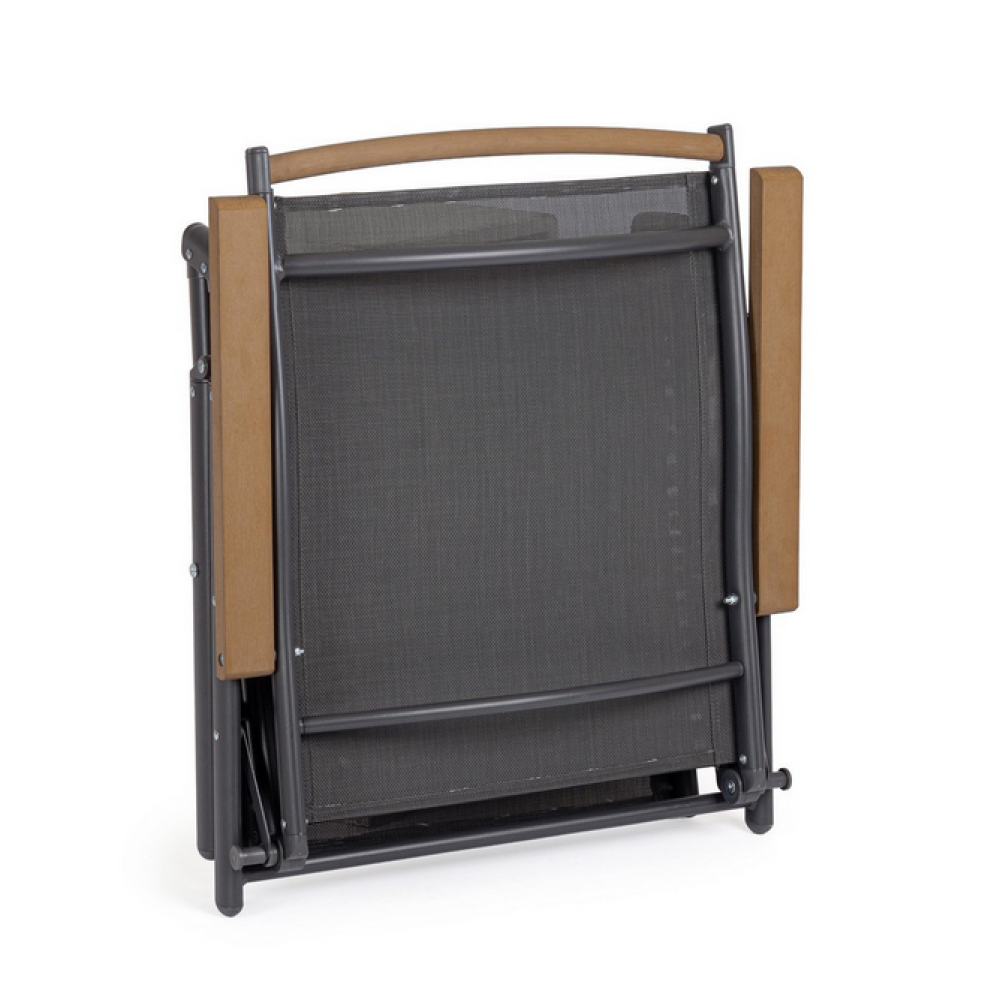 Yes Крісло STEAMER NIAGARA темно-сірого кольору