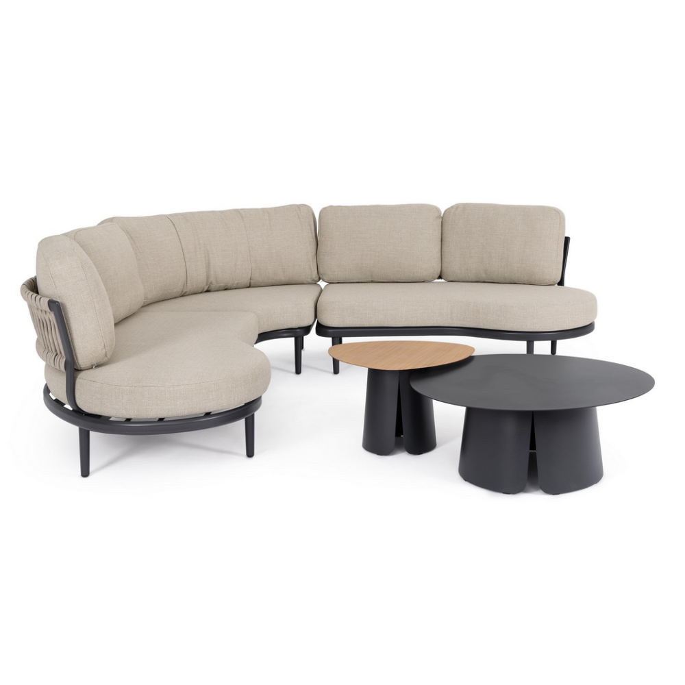 Bizzotto HAYDEN CH JX55 НАБІР КАВОВИХ СТОЛИКІВ 2шт 60X60+D90