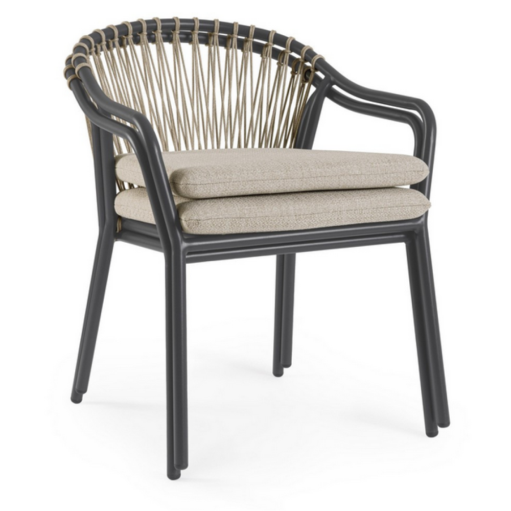 Bizzotto СТІЛЕЦЬ EDVIGE CHARC JX55 