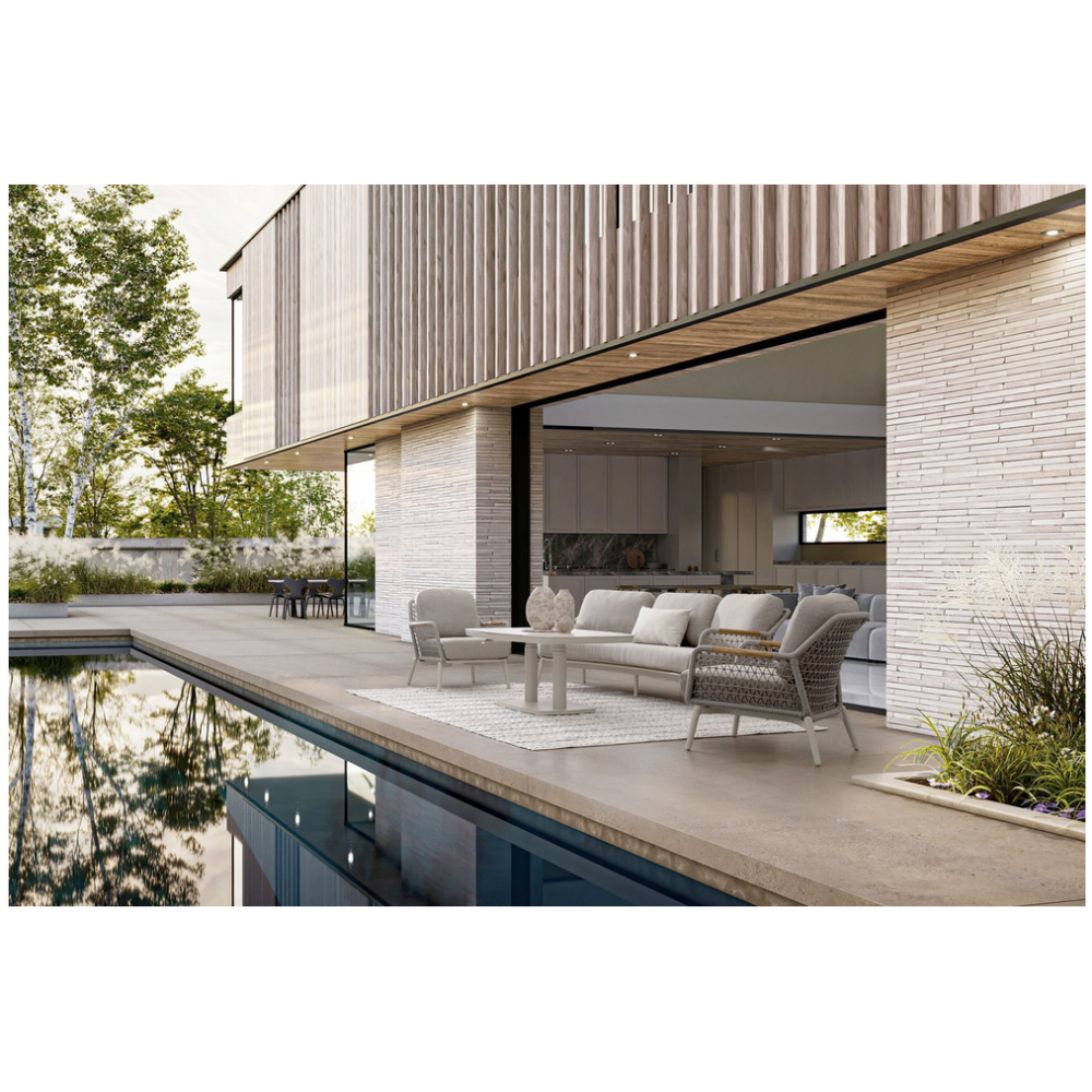 Bizzotto Диван EULERO PELICAN, 3 місця, з подушками Bizzotto Диван EULERO PELICAN, 3 місця, з подушками