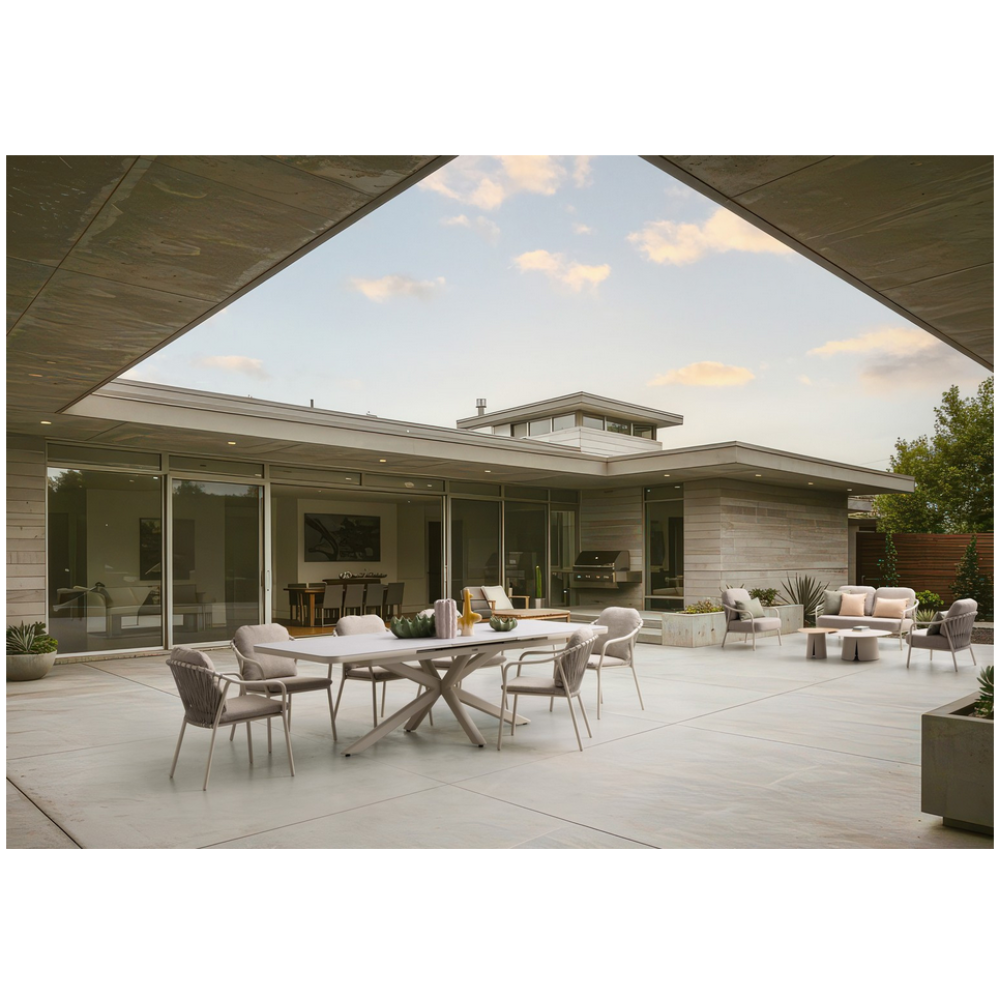 Bizzotto Комплект диванів Edvige Pelican, 3 шт., з подушками Bizzotto Комплект диванів Edvige Pelican, 3 шт., з подушками