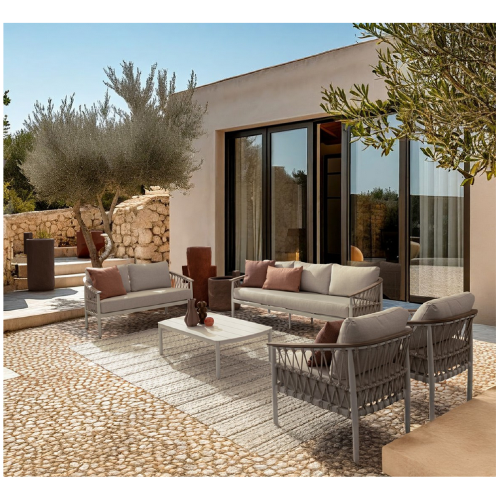 Bizzotto Диван FENIX VAPOR YK15, 2 місця, з подушками Bizzotto Диван FENIX VAPOR YK15, 2 місця, з подушками