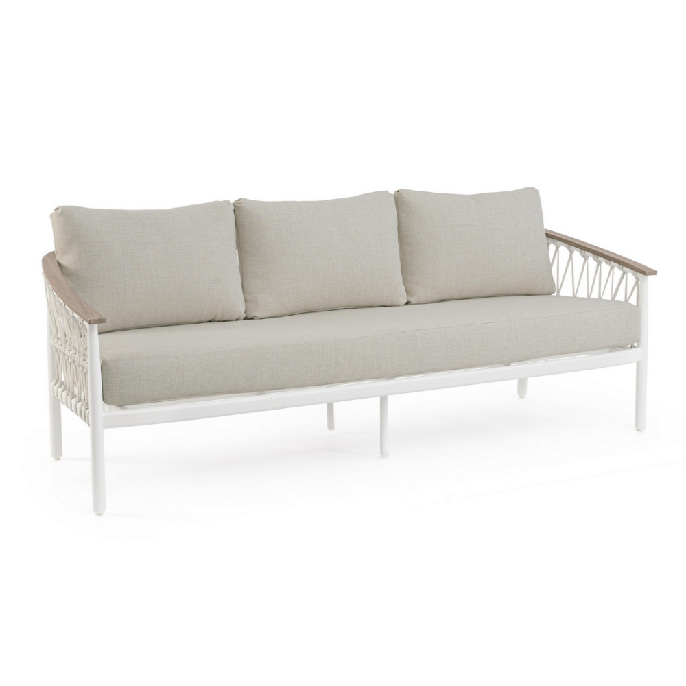 Bizzotto Диван FENIX VAPOR YK15, 3 місця, з подушками