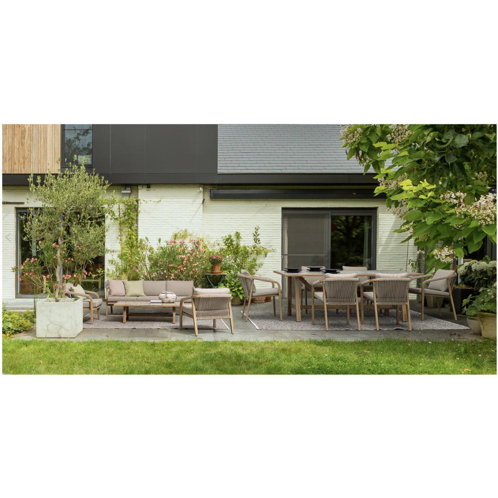 Bizzotto Великий диван KALIMERA DESERT, 4 шт., з подушками Bizzotto Великий диван KALIMERA DESERT, 4 шт., з подушками