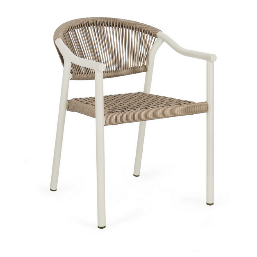 Bizzotto СТІЛЕЦЬ CANARIAS SAND з підлокітниками