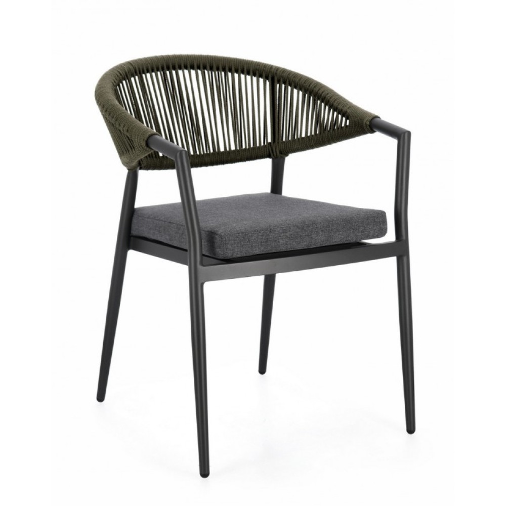 Bizzotto MILLOR CHARC/ЗЕЛЕНИЙ СТІЛЕЦЬ W-ПІДЛІКТНИК W-CUS