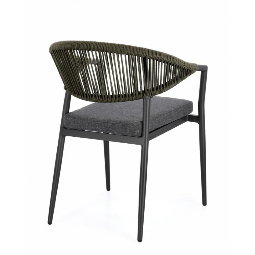 Bizzotto MILLOR CHARC/ЗЕЛЕНИЙ СТІЛЕЦЬ W-ПІДЛІКТНИК W-CUS