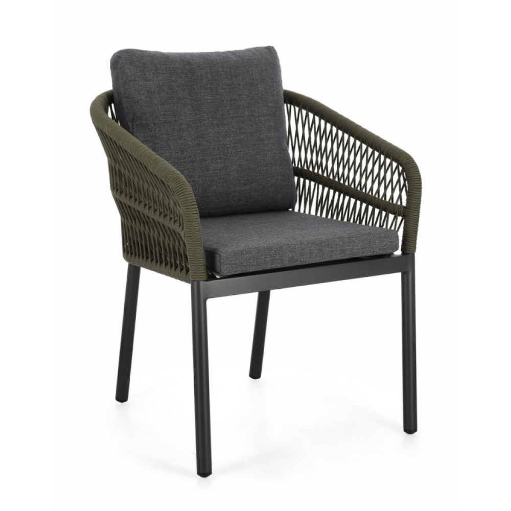 Bizzotto GALDANA CHARC/ЗЕЛЕНИЙ СТІЛЕЦЬ W-ПІДЛІКТНИК W-CU