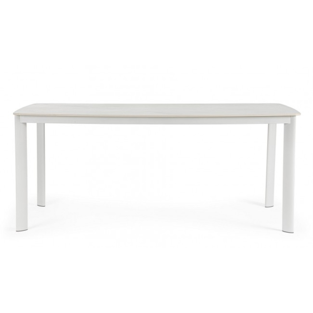 Bizzotto СТІЛ ALCORA WHITE 180X90 Bizzotto СТІЛ ALCORA WHITE 180X90