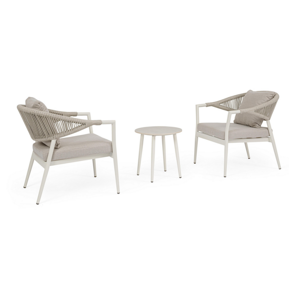 Bizzotto КОМПЛЕКТ ДИВАНІВ MILLOR WALL, 3шт З ПОДУШКОЮ