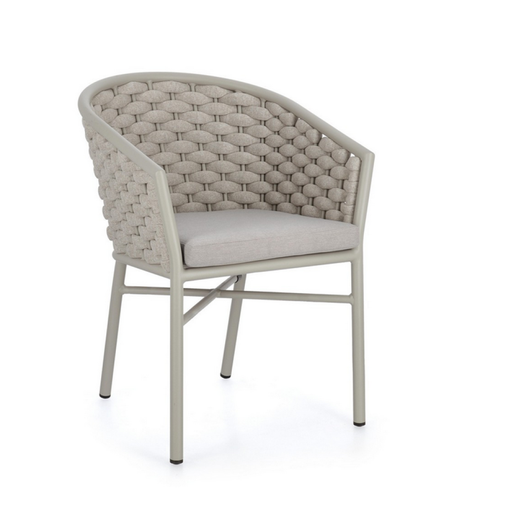 Bizzotto Крісло MARGALIDA SATURN з підлокітником та подушкою