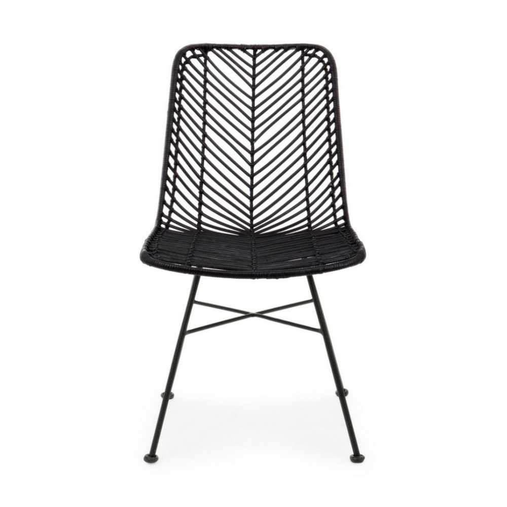 Bizzotto КРІСЛО LORENA ЧОРНЕ Bizzotto КРІСЛО LORENA ЧОРНЕ