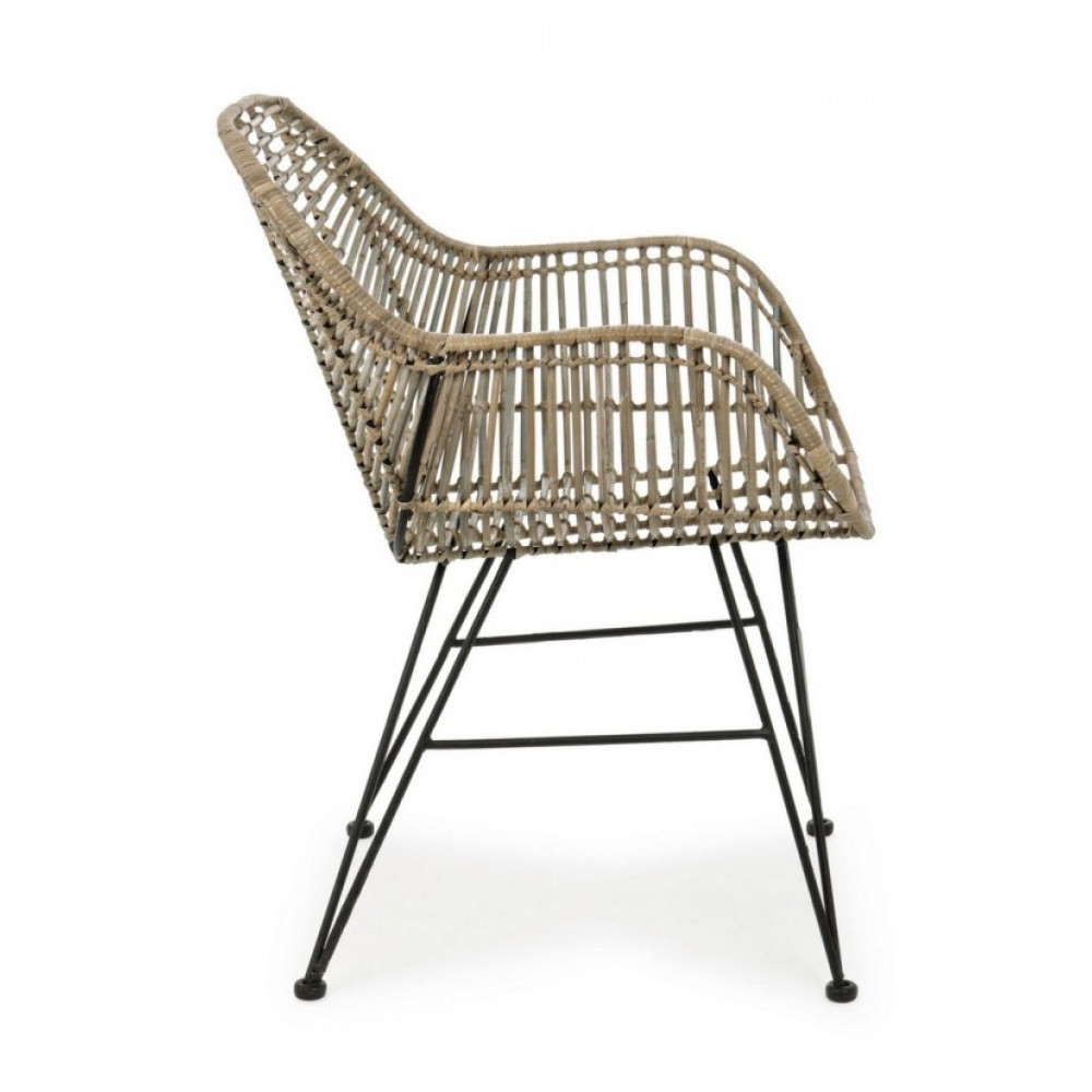 Bizzotto КРІСЛО RAQUEL З ПІДЛІКТНИКАМИ Bizzotto КРІСЛО RAQUEL З ПІДЛІКТНИКАМИ