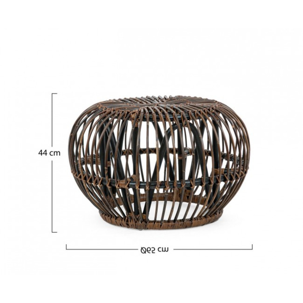 Bizzotto КАВОВИЙ СТОЛ-ПУФ DORADAL CROCO Bizzotto КАВОВИЙ СТОЛ-ПУФ DORADAL CROCO