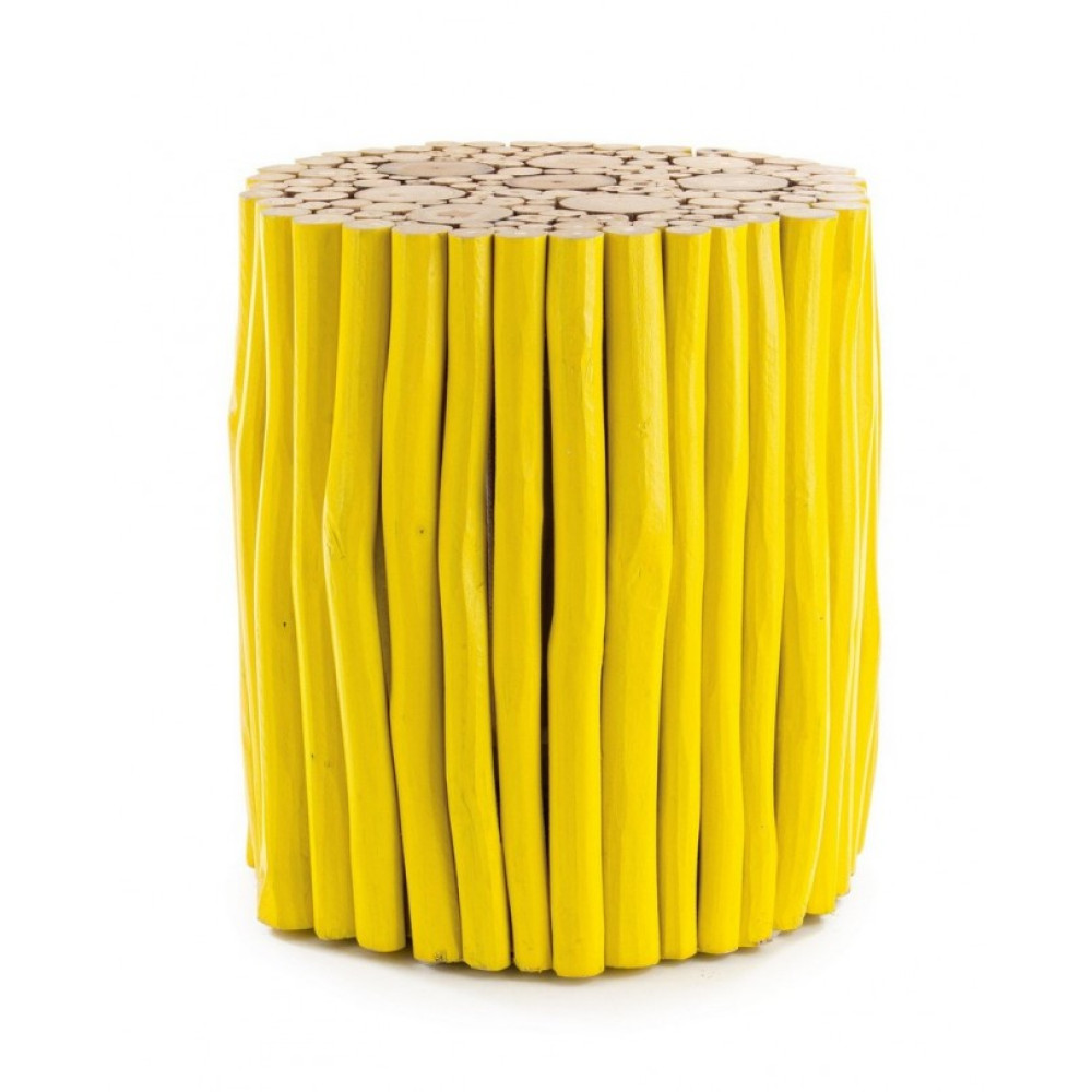 Bizzotto ЖОВТИЙ КАВОВИЙ СТОЛ GUADALUPE