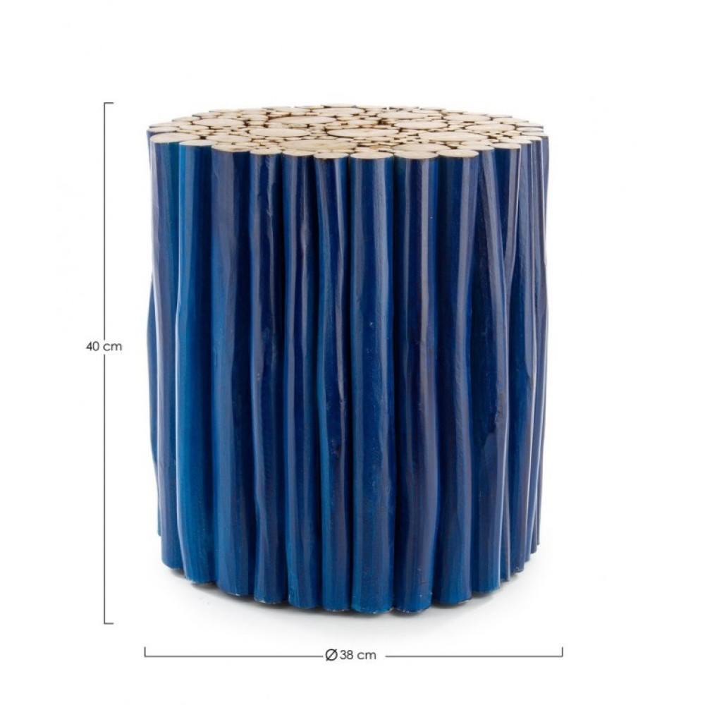 Bizzotto КАВОВИЙ СТОЛ GUADALUPE BLUE