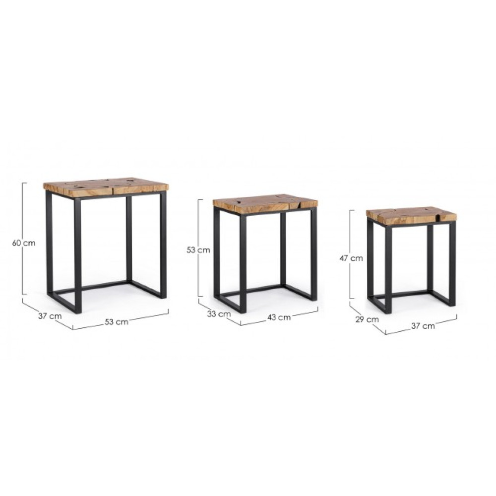 Bizzotto КАВОВИЙ СТОЛ ELWOOD3