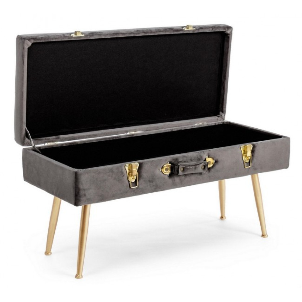 Bizzotto ПОЛІНА ГРЕЙ ЛАВКА ДЛЯ ЗБЕРІГАННЯ Bizzotto ПОЛІНА ГРЕЙ ЛАВКА ДЛЯ ЗБЕРІГАННЯ