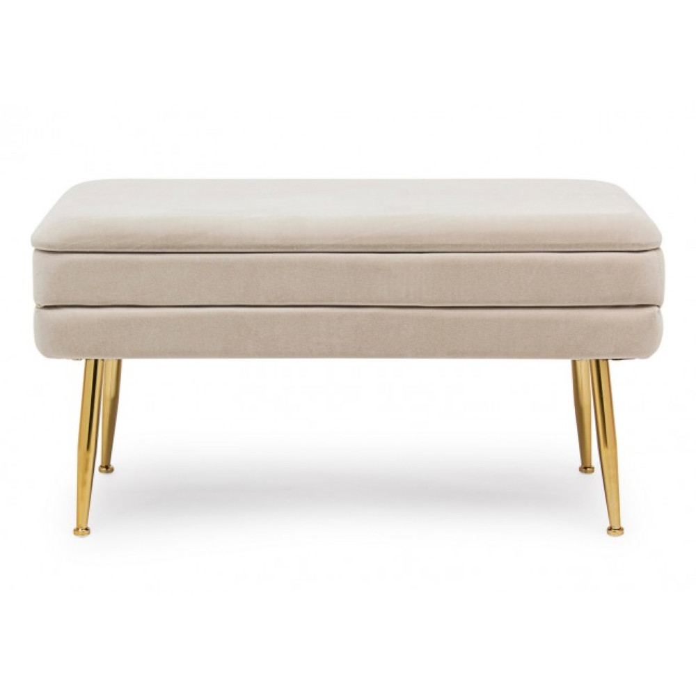 Bizzotto ЛАВКА ДЛЯ ЗБЕРІГАННЯ ПАВЛІНА БЕЖЕВА Bizzotto ЛАВКА ДЛЯ ЗБЕРІГАННЯ ПАВЛІНА БЕЖЕВА