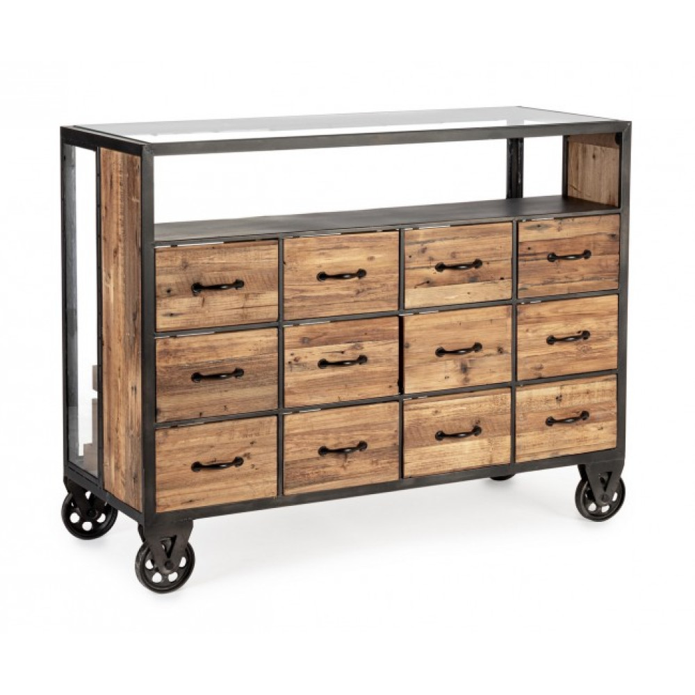 Bizzotto КОМОД MINDIL 12D W-WH H95,5