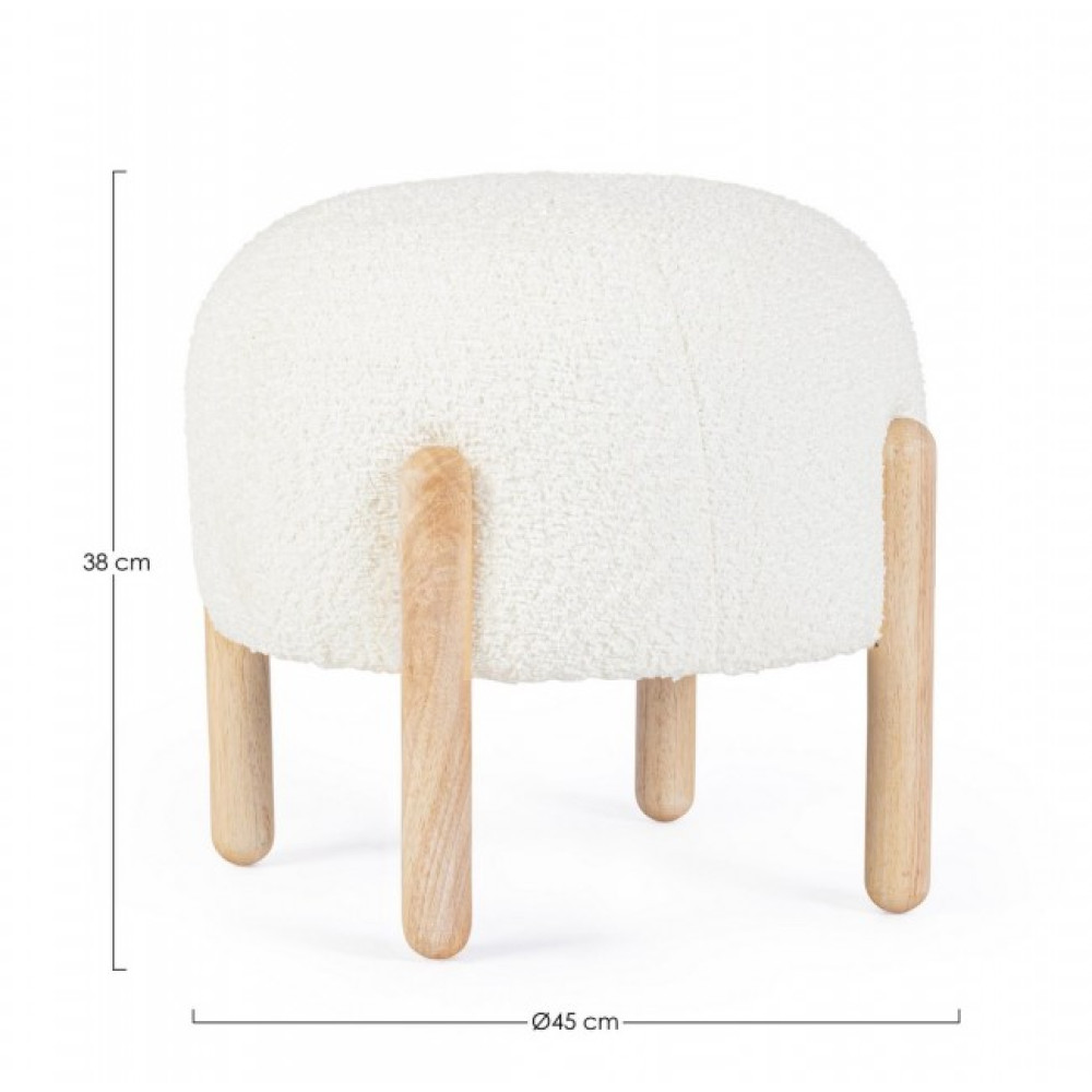 Bizzotto ДАЙЛА БІЛИЙ ТАБУРЕТ