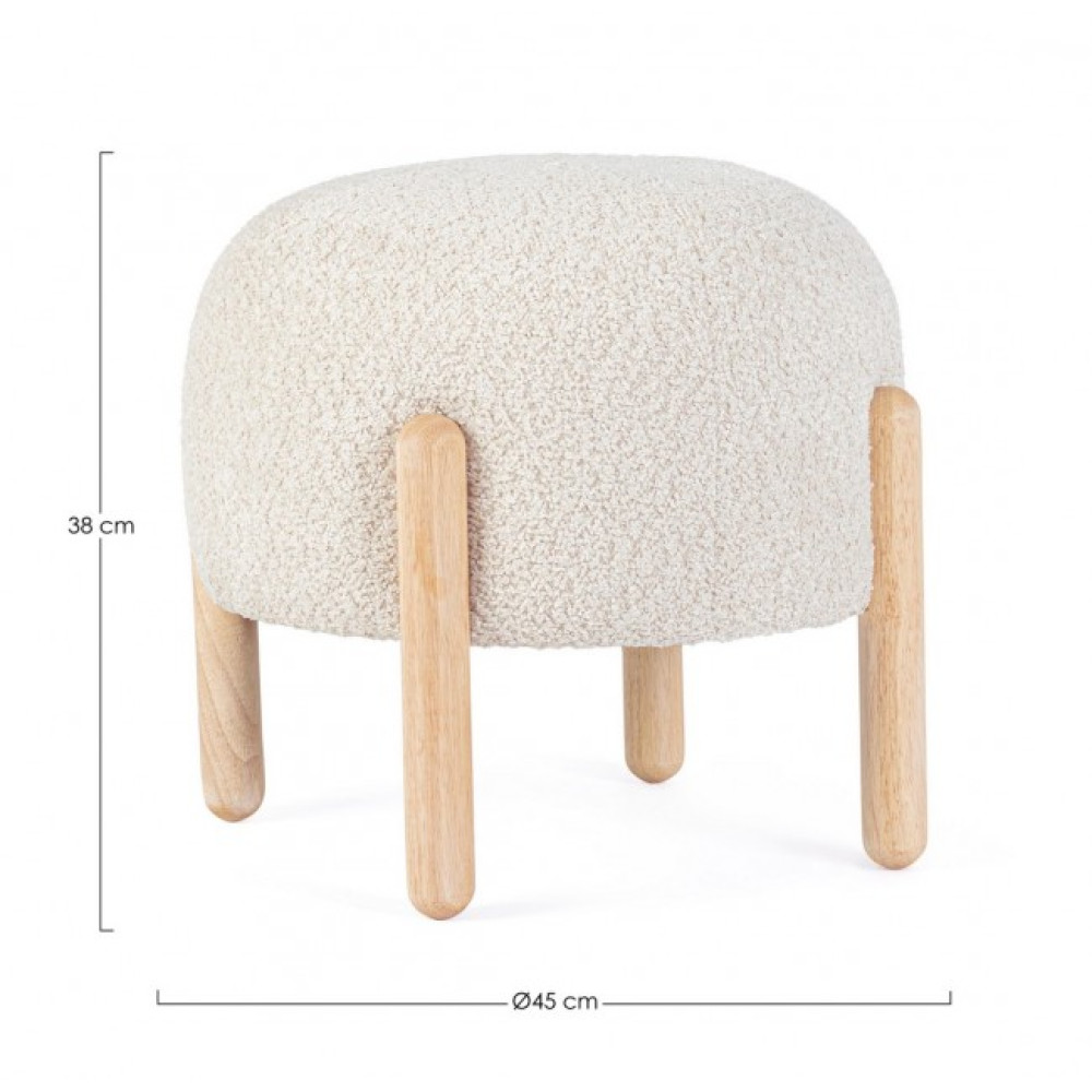 Bizzotto DAYLA НАТУРАЛЬНИЙ ТАБУР Bizzotto DAYLA НАТУРАЛЬНИЙ ТАБУР