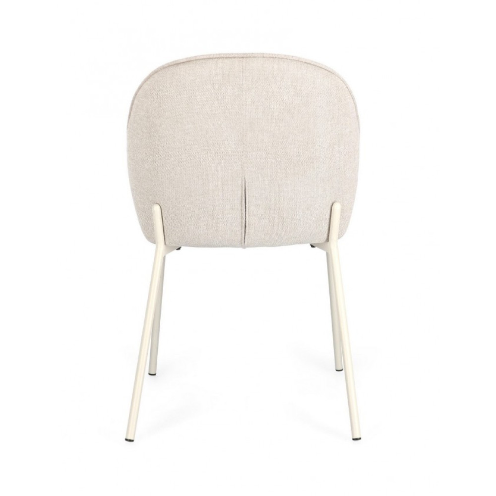 Bizzotto WENDY BEIGE/БЕЖЕВЕ КРІСЛО Bizzotto WENDY BEIGE/БЕЖЕВЕ КРІСЛО
