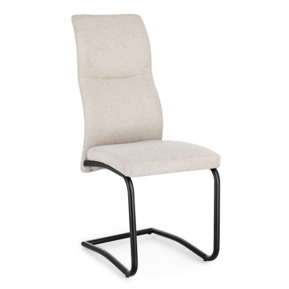 Bizzotto КРІСЛО THELMA BLACK/БЕЖЕВИЙ