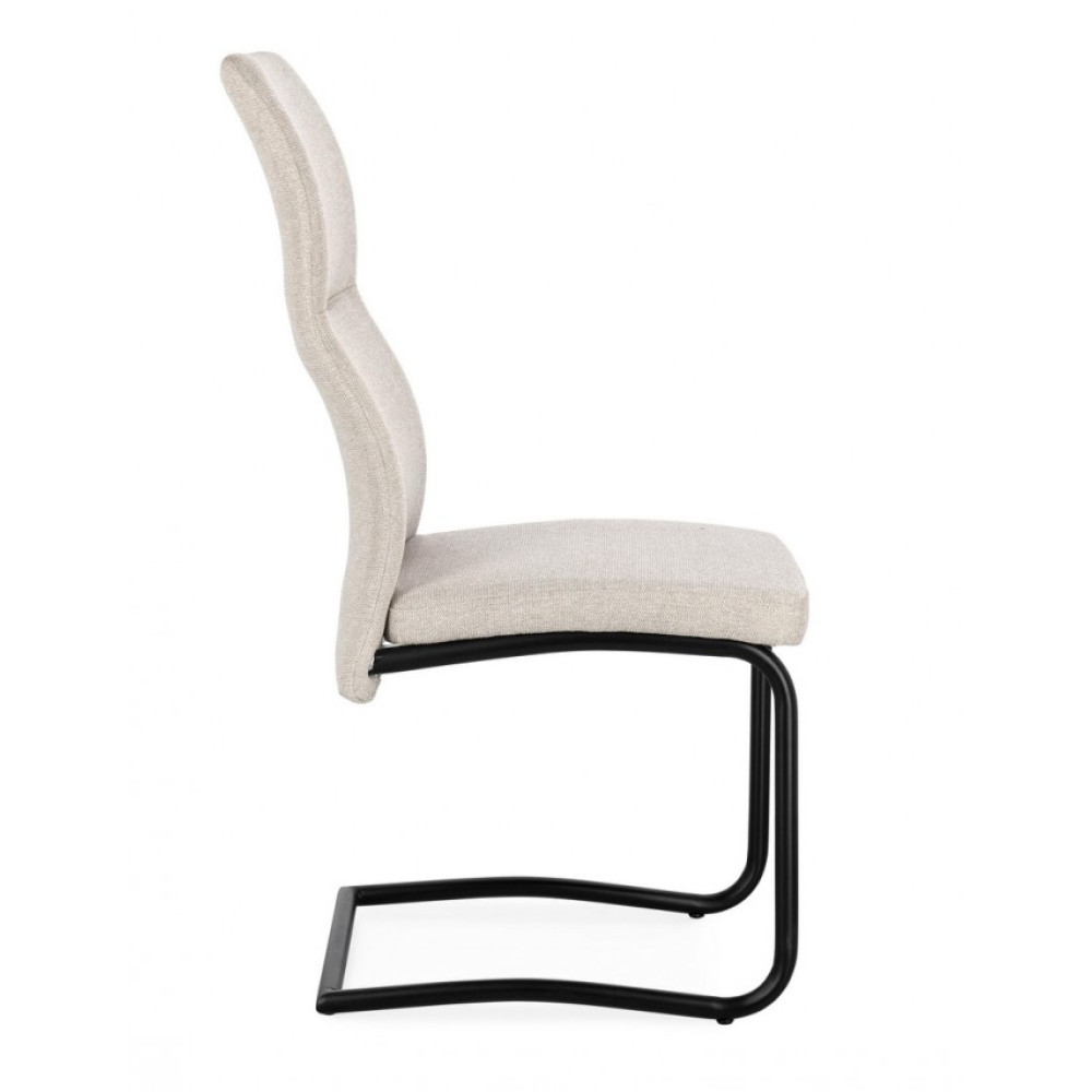 Bizzotto КРІСЛО THELMA BLACK/БЕЖЕВИЙ