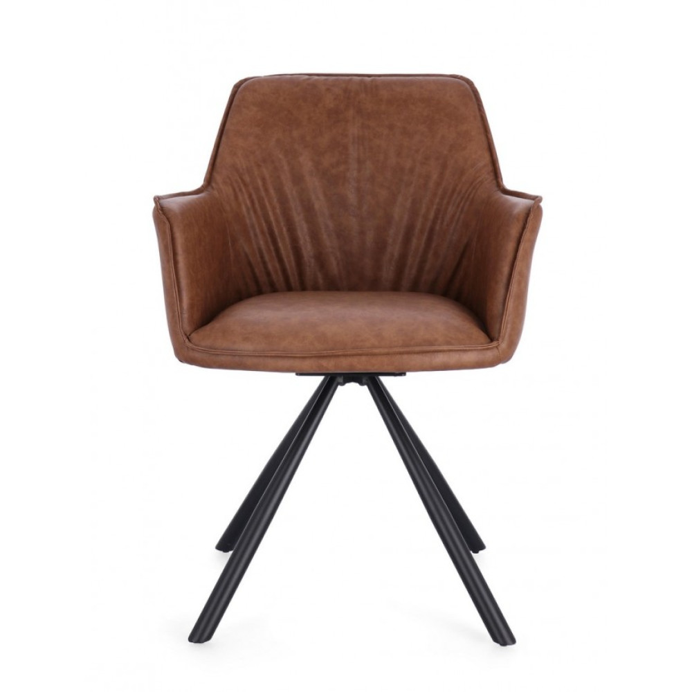 Bizzotto ПОВОРОТНІ КРІСЛА BREVAL L.BROWN W-ПІДЛІКТНИКИ Bizzotto ПОВОРОТНІ КРІСЛА BREVAL L.BROWN W-ПІДЛІКТНИКИ