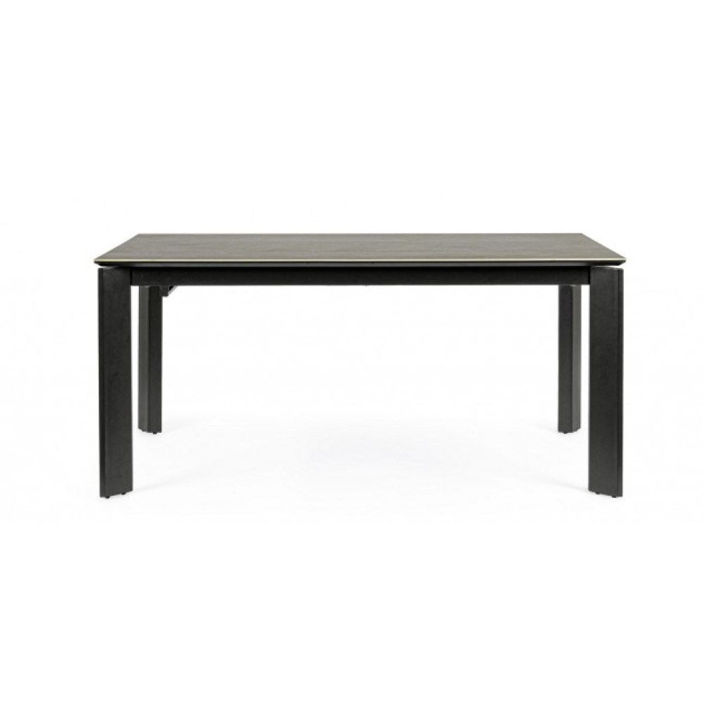 Bizzotto BRIVA СІРО-ЧОРНИЙ EX СТІЛ 160-220X90 Bizzotto BRIVA СІРО-ЧОРНИЙ EX СТІЛ 160-220X90