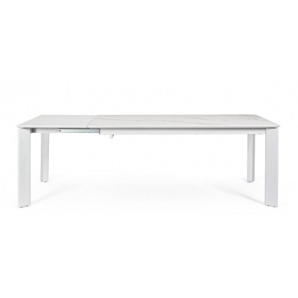 Bizzotto BRIVA WHITE-L GREY EX СТІЛ 160-220X90 Bizzotto BRIVA WHITE-L GREY EX СТІЛ 160-220X90