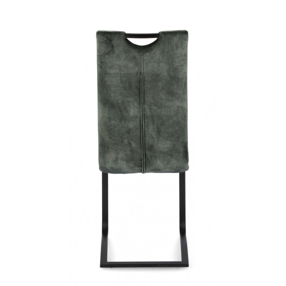 Bizzotto КРІСЛО VELVET KENNETH DARK GEEN Bizzotto КРІСЛО VELVET KENNETH DARK GEEN