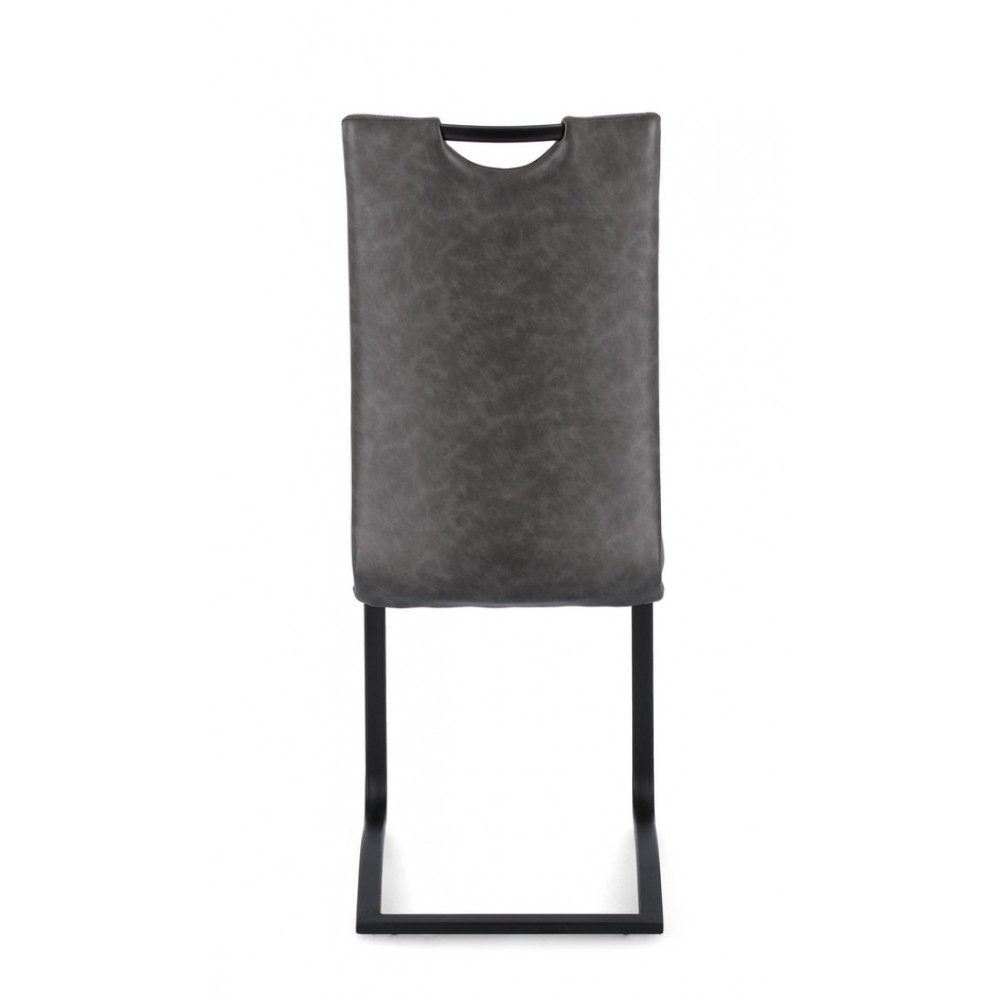 Bizzotto КРІСЛО KENNETH CHARCOAL PU Bizzotto КРІСЛО KENNETH CHARCOAL PU