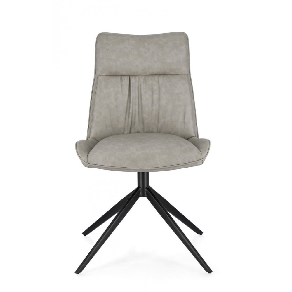 Bizzotto КРІСЛО PU JORDAN TAUPE Bizzotto КРІСЛО PU JORDAN TAUPE